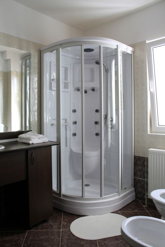 Bathroom with Large Walk-In Shower